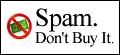 Spam: Don't buy it!